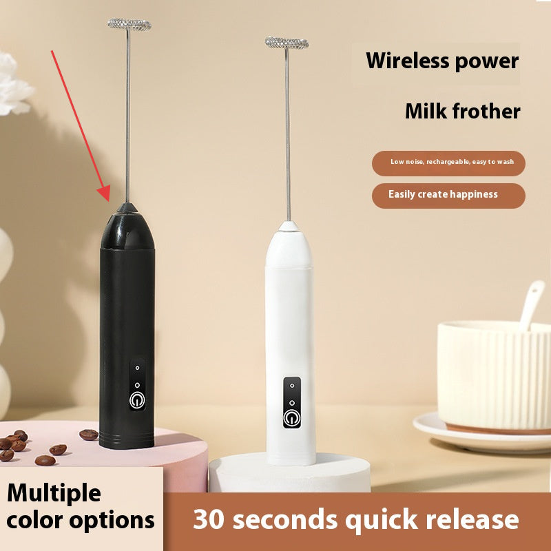 Nurva Coffee Frother Kit - in use