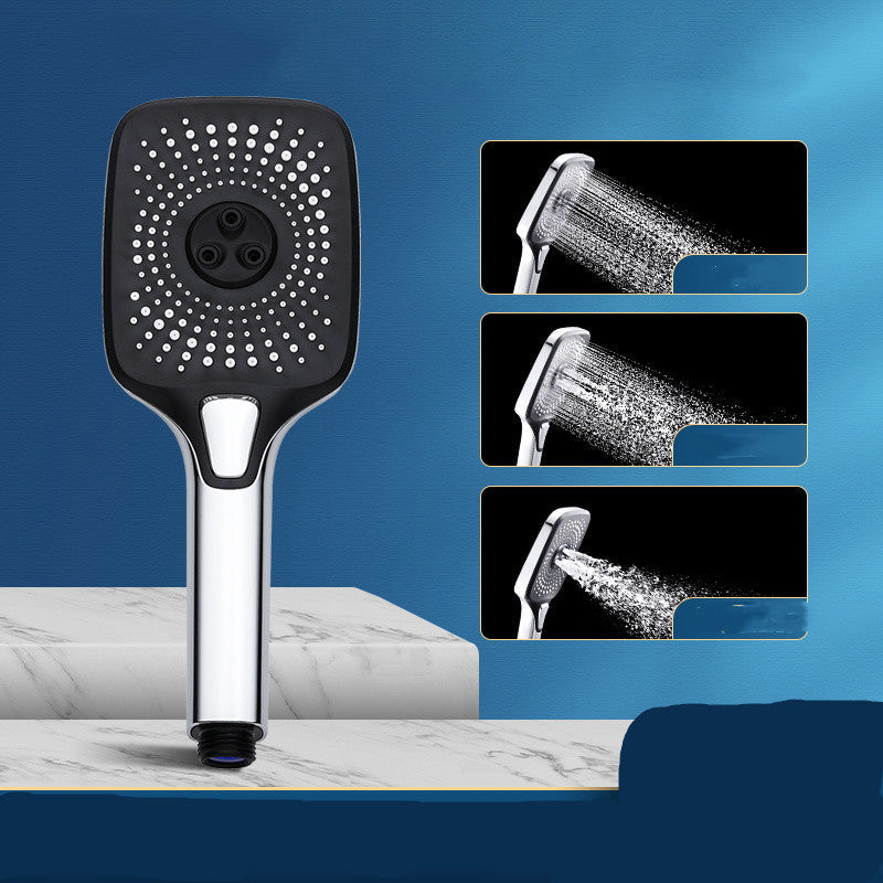 Nurva Filtered Shower Head in use